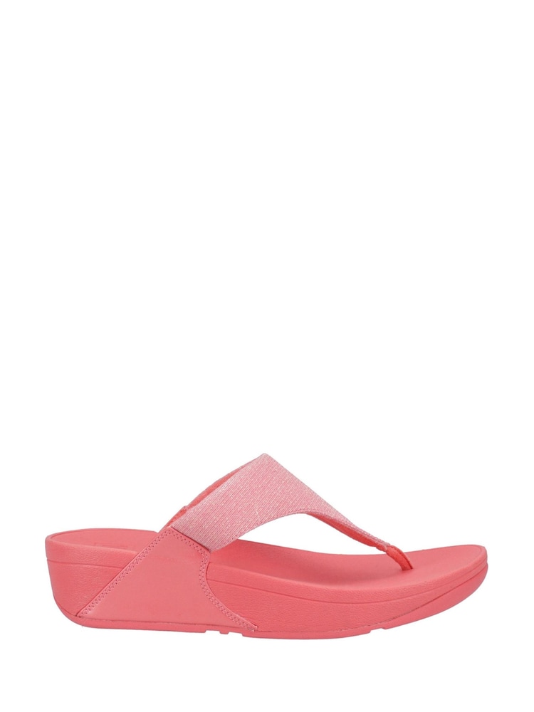 Fitflop Lulu Shimmerlux Toe Post Sandals - Image 1 of 6