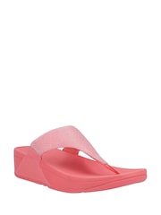 Fitflop Lulu Shimmerlux Toe Post Sandals - Image 2 of 6