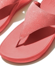 Fitflop Lulu Shimmerlux Toe Post Sandals - Image 6 of 6