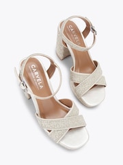 Carvela White Sonata Sandals - Image 2 of 4