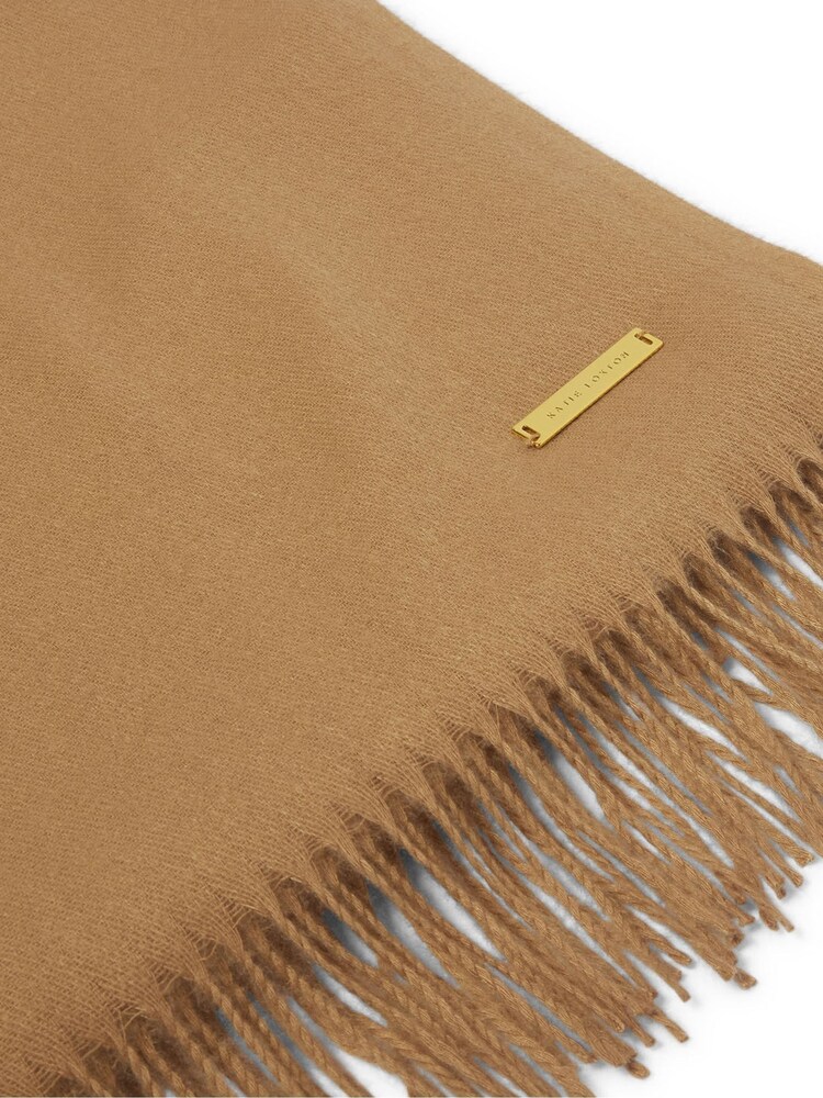 Katie Loxton Tan Blanket Scarf - Image 3 of 3