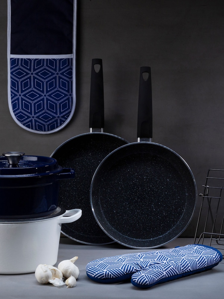 Maison by Premier Black Stoneflam 26cm Frypan - Image 1 of 6