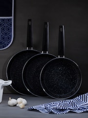 Maison by Premier Black Stoneflam 26cm Frypan - Image 2 of 6