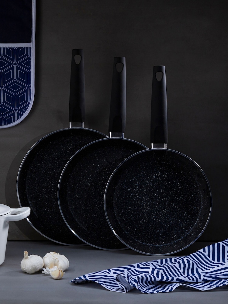 Maison by Premier Black Stoneflam 26cm Frypan - Image 2 of 6