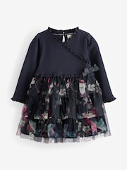 Baker by Ted Baker Wrap Tulle Dress - Image 6 of 9