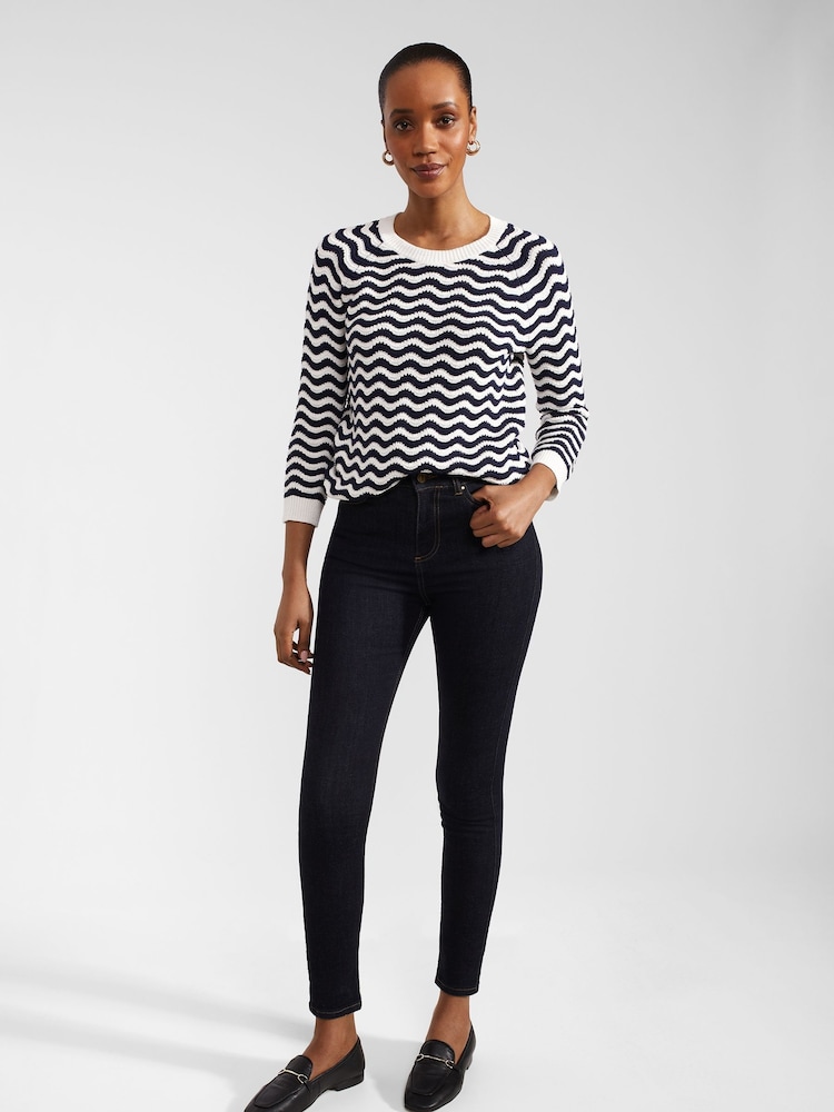 Hobbs Blue Petite Gia Jeans - Image 1 of 4 Hobbs Blue Petite Gia Jeans - Image 1 of 4