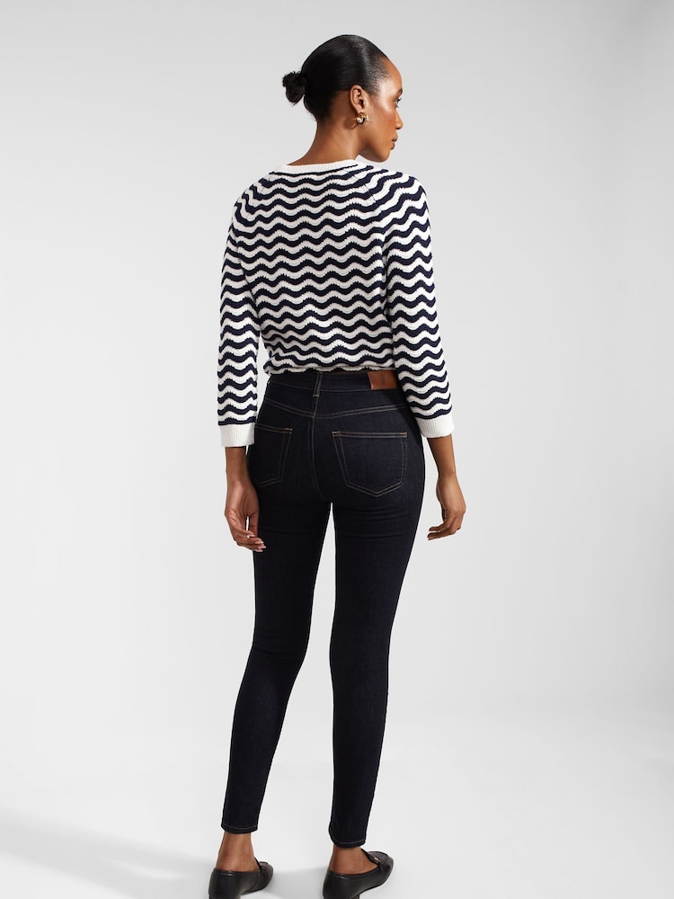 Hobbs Blue Petite Gia Jeans - Image 2 of 4 Hobbs Blue Petite Gia Jeans - Image 2 of 4
