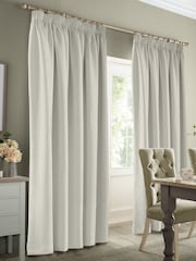 Sophie Allport Natural Stamford Stripe Made to Measure 100% Cotton Curtains - Image 2 of 9