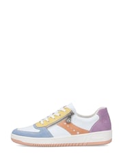 Rieker Womens Zipper White Trainers - Image 1 of 9