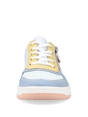 Rieker Womens Zipper White Trainers - Image 9 of 9