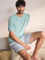 Bande bleue - Ensemble pyjama-court Snoopy - Image 4 of 9