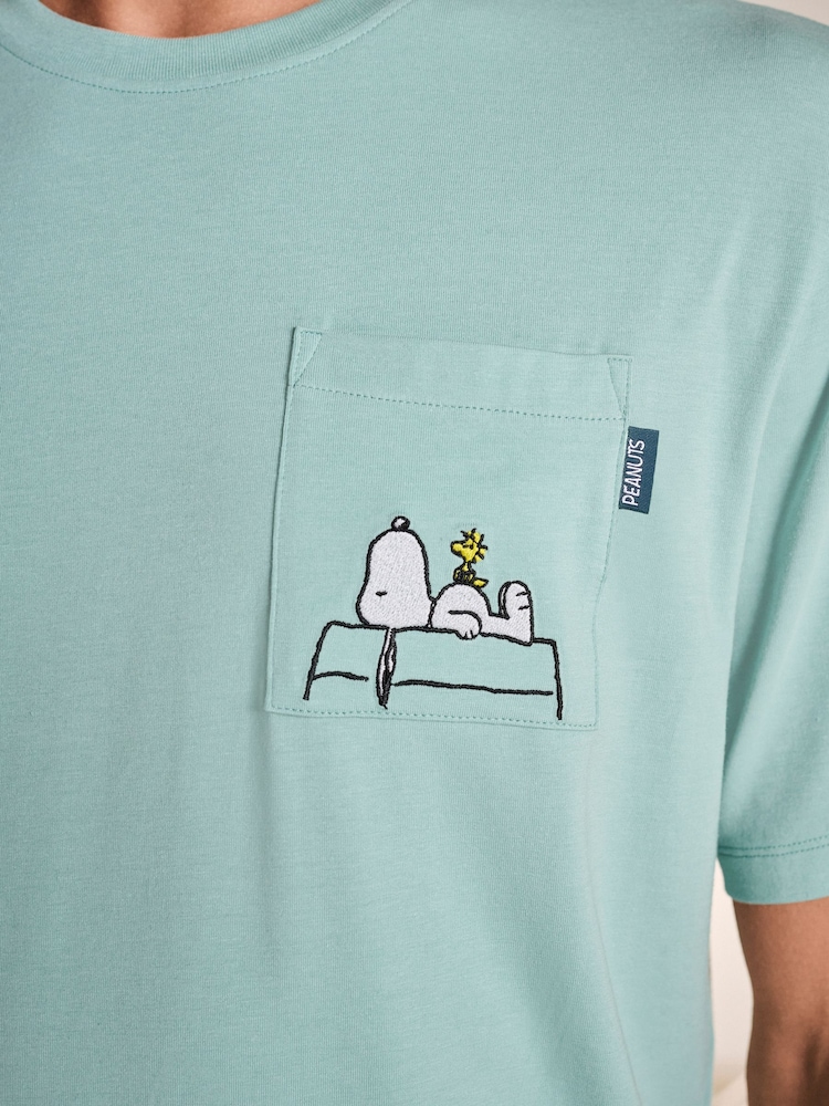 Bande bleue - Ensemble pyjama-court Snoopy - Image 5 of 9