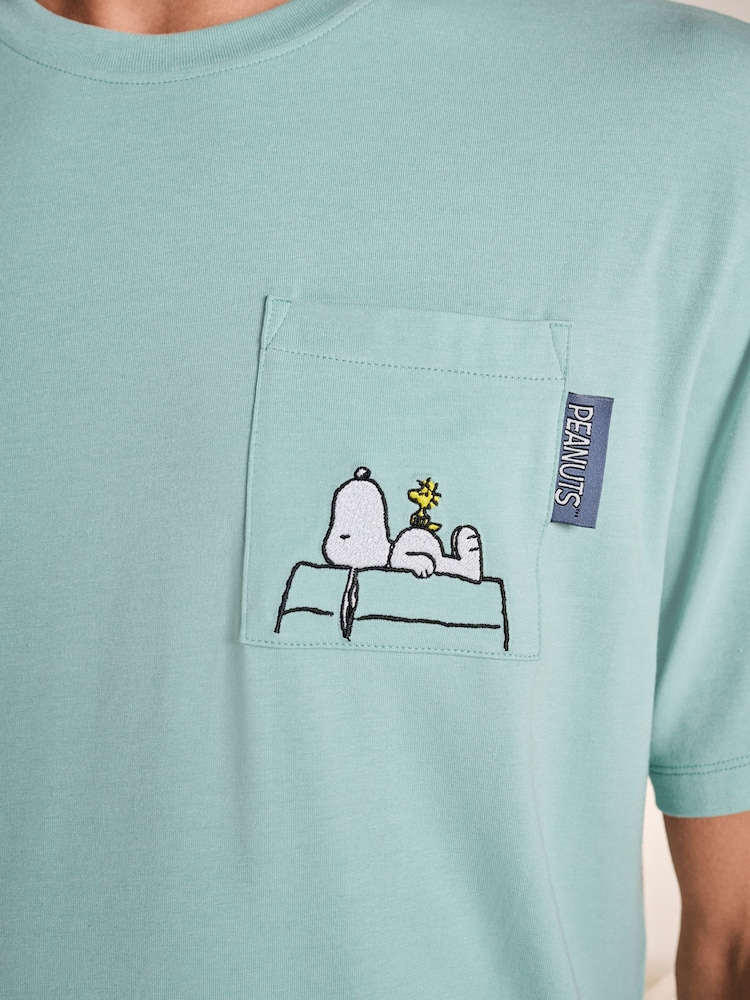 Bande bleue - Ensemble pyjama-court Snoopy - Image 6 of 9