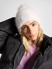 Converse Grey Tonal Pom Beanie - Image 1 of 4