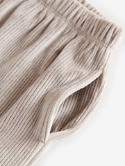 Neutral Wide Corduroy Trousers (3mths-7yrs) - Image 6 of 7
