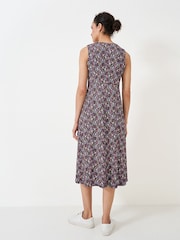 Crew Clothing Pink Sleeveless Jersey Dress - Image 2 of 4