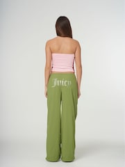 Juicy Couture Green Gilly Velour Gilet - Image 1 of 3