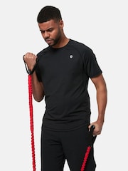 Gym + Coffee Black Gym + Coffee Mens Relentless T-Shirt - Image 4 of 5