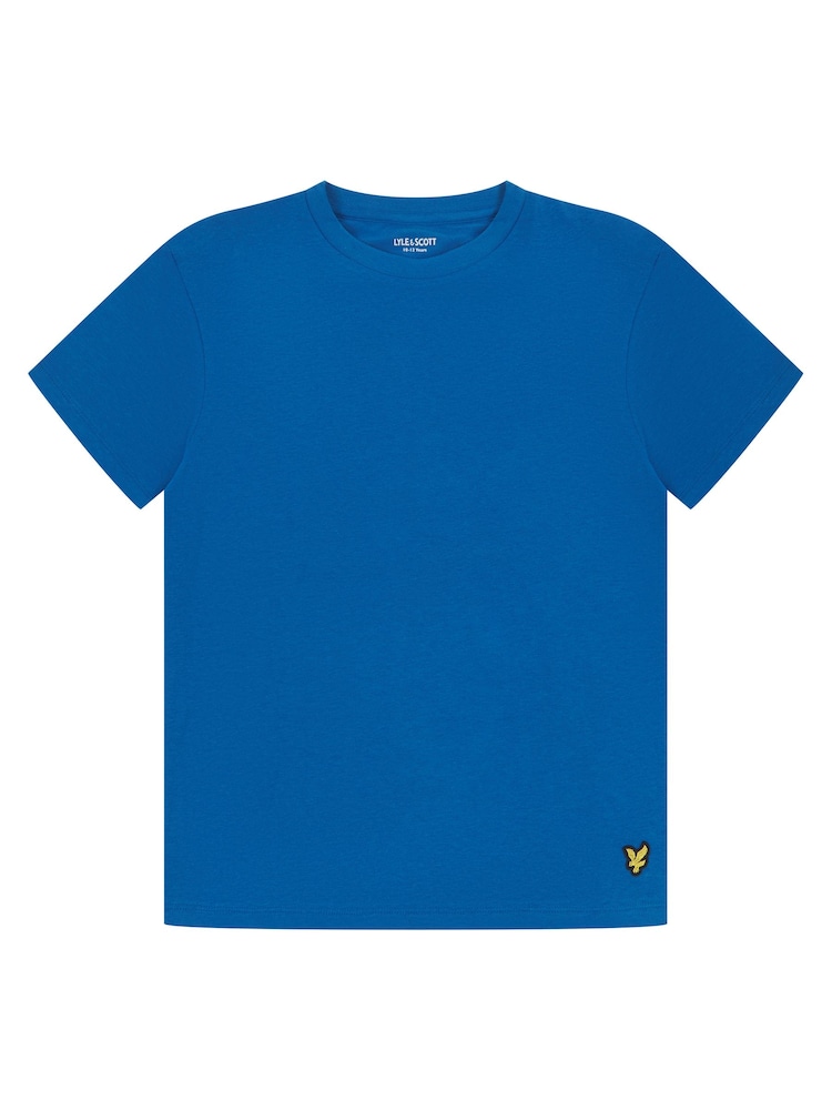 Lyle & Scott Blue Sleepwear Shorts Boys Prince Set - Image 2 of 6