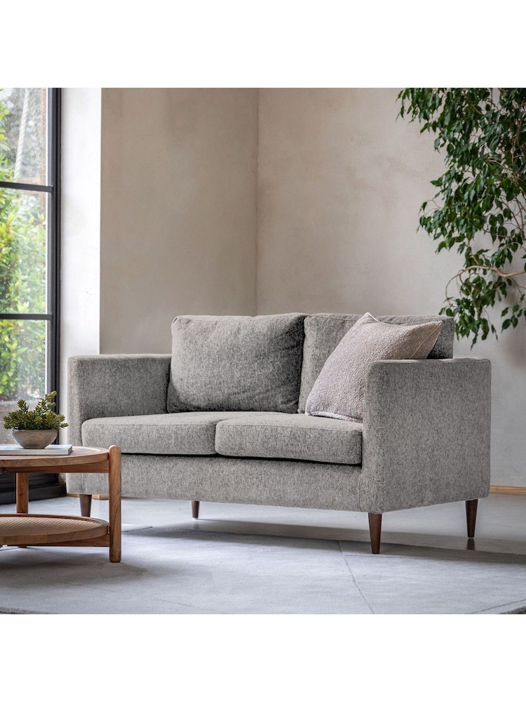 Gallery Home Grey Chelsea Sofa 2 Seater - Image 1 of 7 Gallery Home Grey Chelsea Sofa 2 Seater - Image 1 of 7