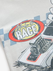 Grey Hot Wheels 100% Cotton Long Sleeves T-Shirt (9mths-8yrs) - Image 4 of 4