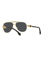 Versace Gold Ve2236 Pilot Sunglasses - Image 8 of 9