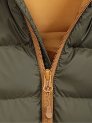 Mountain Warehouse Green Seasons Mens Water-Resistant Hooded Padded Gilet - Image 5 of 5