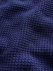 Boden Blue Chunky 100% Cotton Jumper - Image 3 of 3