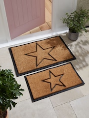 Natural Star Motif Doormat - Image 3 of 8