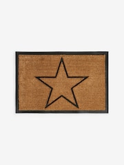 Natural Star Motif Doormat - Image 5 of 8