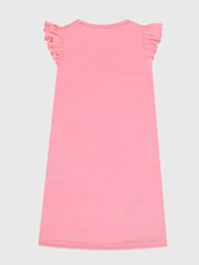 Brand Threads Pink Disney Princess Girls 100% Cotton Nightie - Image 2 of 5