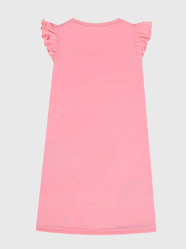 Brand Threads Pink Disney Princess Girls 100% Cotton Nightie - Image 2 of 5