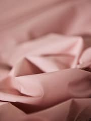 MADE.COM Dusty Rose Cosy Washed Cotton Extra Deep Fitted Sheet - Image 3 of 3