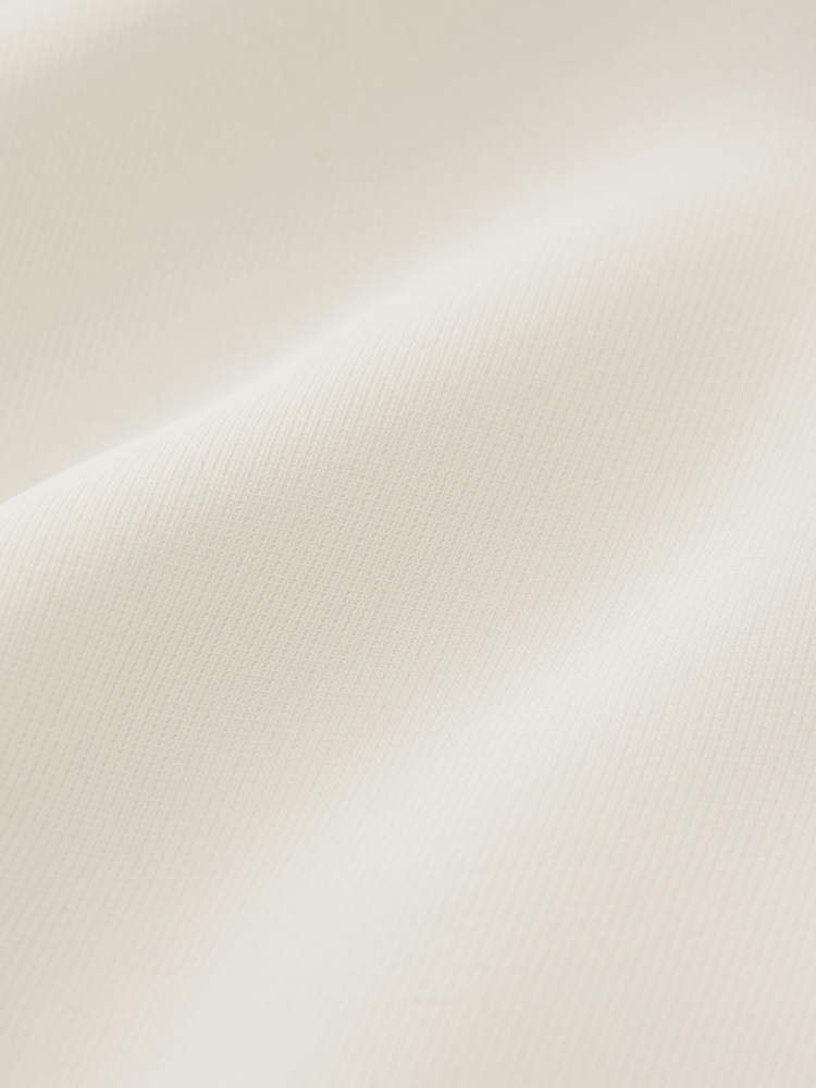 Cream Relaxed Ruched Sleeve Blazer - Image 7 of 7