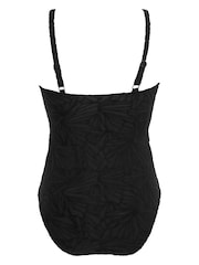 Pour Moi Black Ibiza Tummy Control Swimsuit - Image 4 of 4