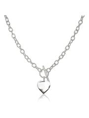 Beaverbrooks Sterling Silver Heart Necklace - Image 1 of 3