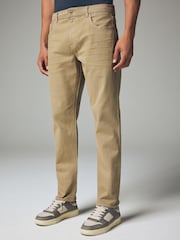 Light Stone Slim Fit Soft Touch Coloured Stretch Jeans - Image 1 of 11