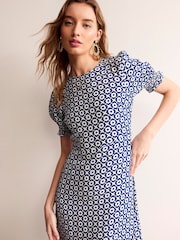 Boden Blue Corinne Midi Tea Dress - Image 1 of 5