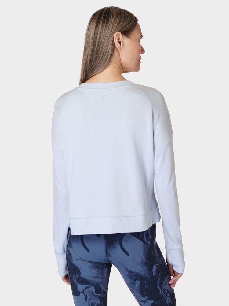 Sweaty Betty Salt Blue After Class Hoodie - Image 2 of 7