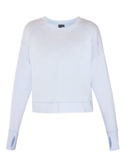 Sweaty Betty Salt Blue After Class Hoodie - Image 7 of 7
