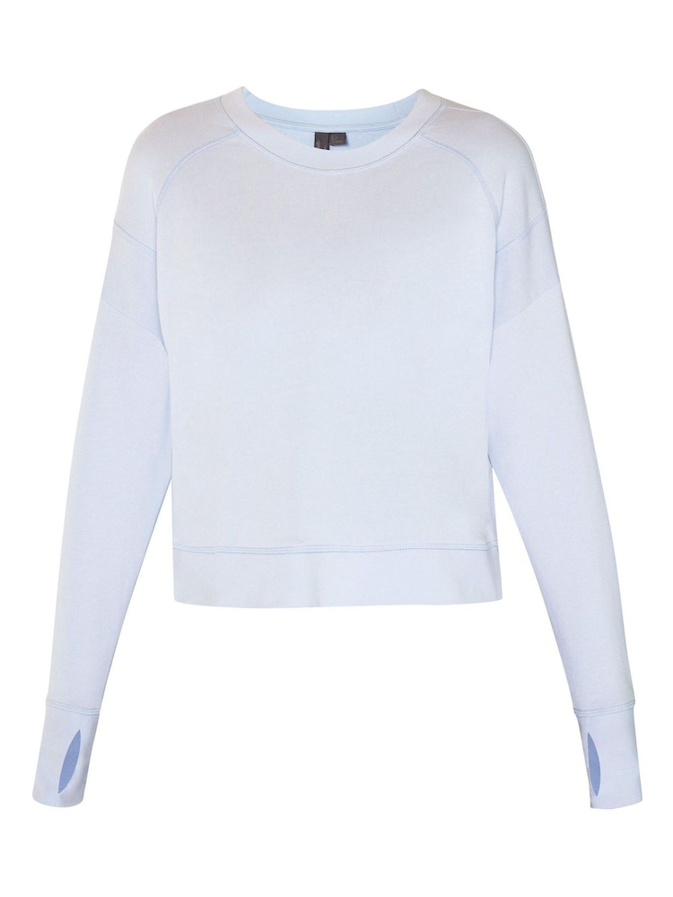 Sweaty Betty Salt Blue After Class Hoodie - Image 7 of 7