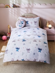 Lilo & Stitch Pink Christmas 100% Cotton Duvet Cover and Pillowcase Set - Image 2 of 7