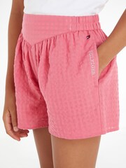 Tommy Hilfiger Pink Seersucker Shorts - Image 3 of 5