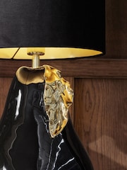 Black Pear Table Lamp - Image 3 of 5