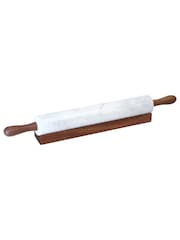 Interiors by Premier White Ziarat Marble Rolling Pin - Image 1 of 4