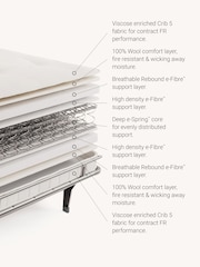 Jay-Be Luxe Velvet Mink Brown Linea 2 Seater Sofa Bed - Image 7 of 8