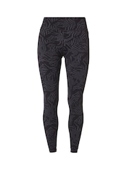 Sweaty Betty Grey Zebra Check Print Zero Gravity Leggings - Image 9 of 9