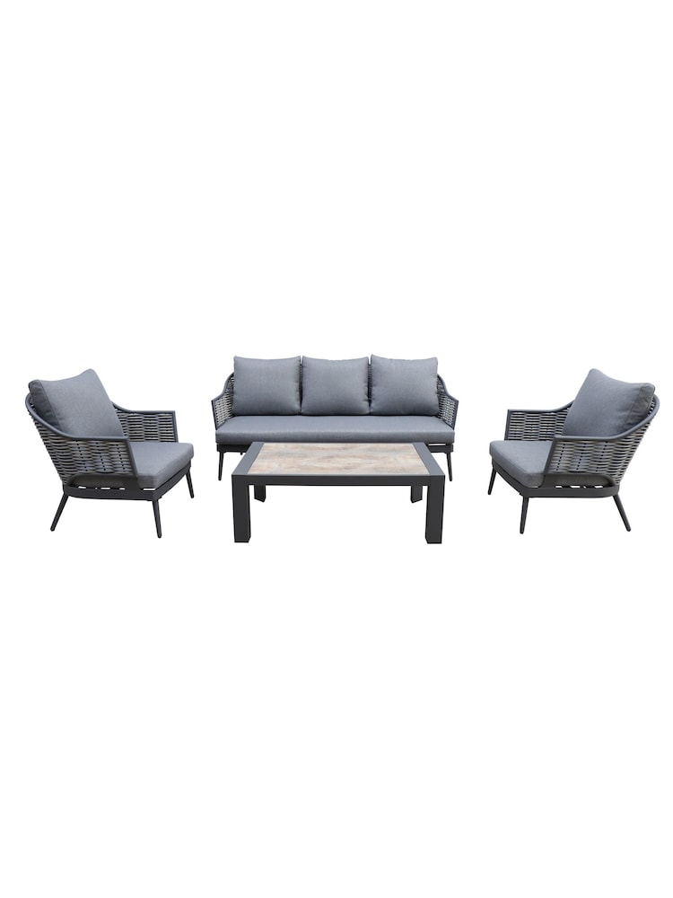 Kettler Grey Malo Garden Lounge Set - Image 2 of 2