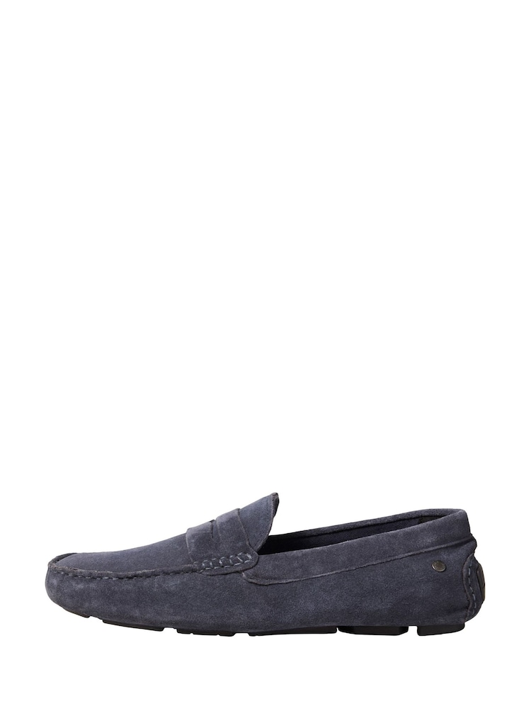 JACK & JONES Blue Jensen Loafers - Image 1 of 3