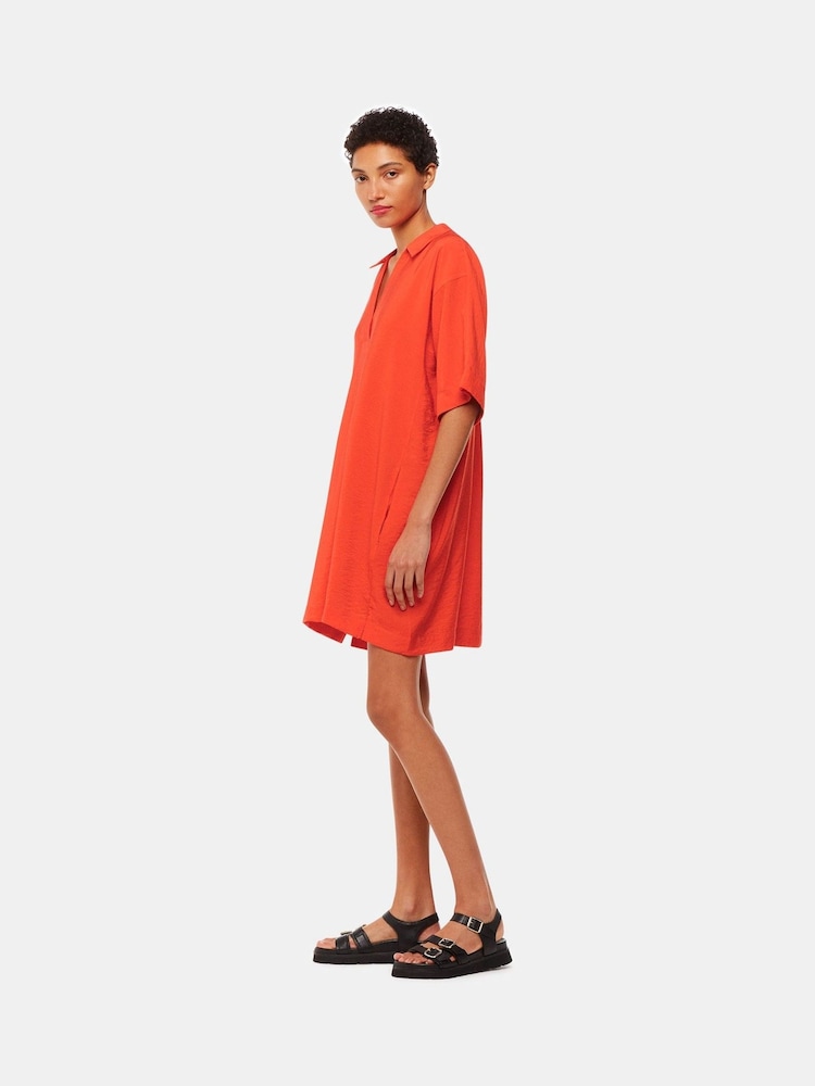 Whistles Red Melanie Dress - Image 1 of 5
